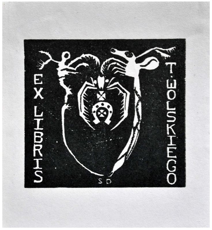 Dąbrowski Stanisław - Exlibris T. Wolskiego, X3, 1940