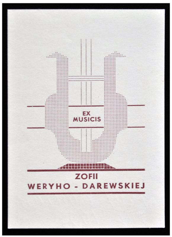 Maciak Józef - Ex Musicis Zofii Weryho-Darewskiej, T, 1938