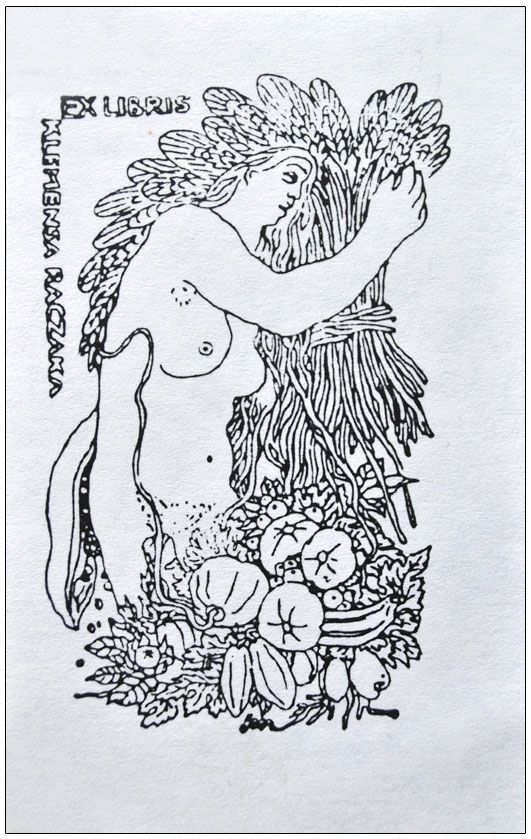 Mrowiński Stanisław - Exlibris Klemensa Raczaka, P1, 1970
