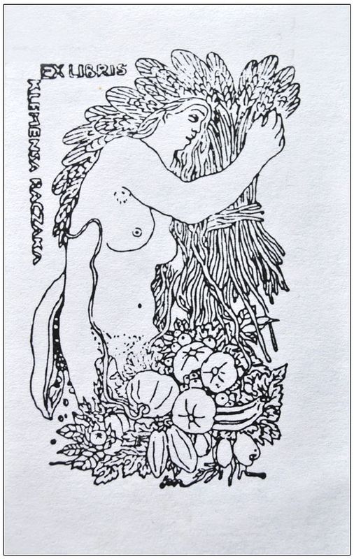 Mrowiński Stanisław - Exlibris Klemensa Raczaka, P1, 1970