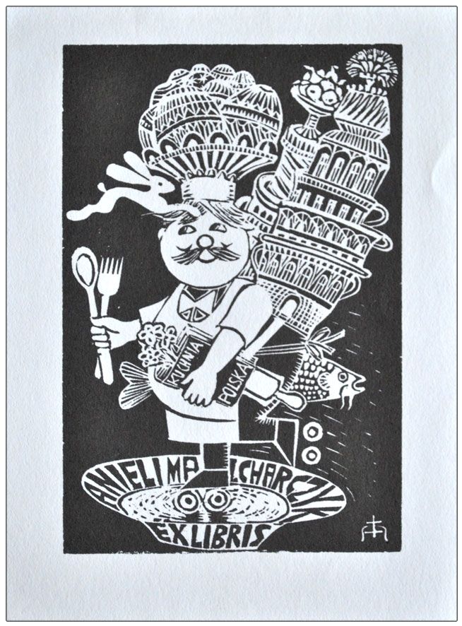 Lubicz-Miszewski Zbigniew - Exlibris Anieli Malcharczyk