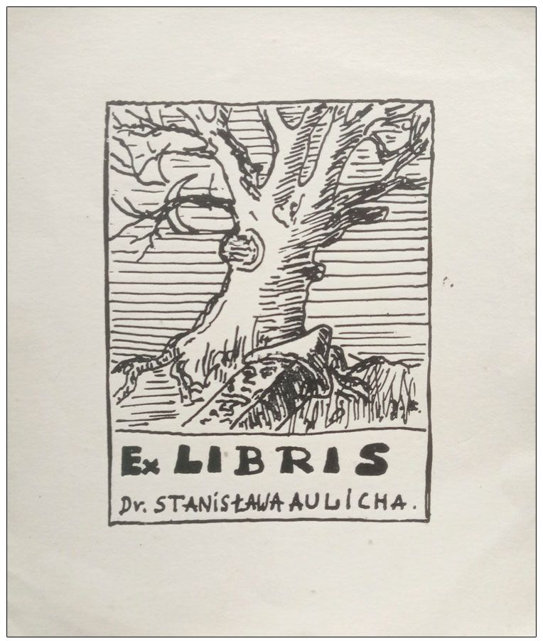 Kolankowski Jerzy - Exlibris Dr. Stanisława Aulicha