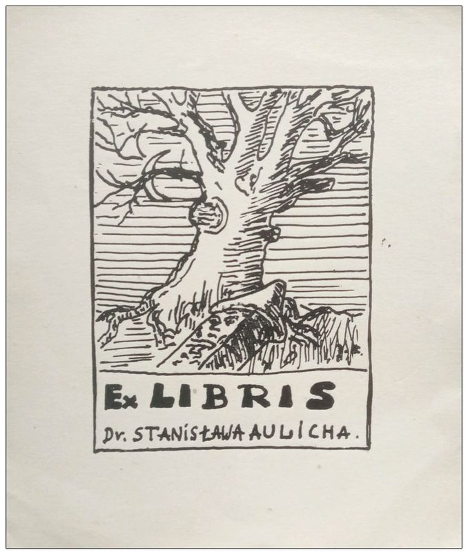 Kolankowski Jerzy - Exlibris Dr. Stanisława Aulicha