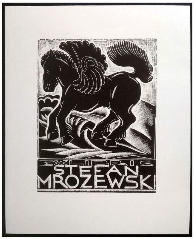 Mrożewski Stefan (3) Exlibris Stefan Mrożewski, X2