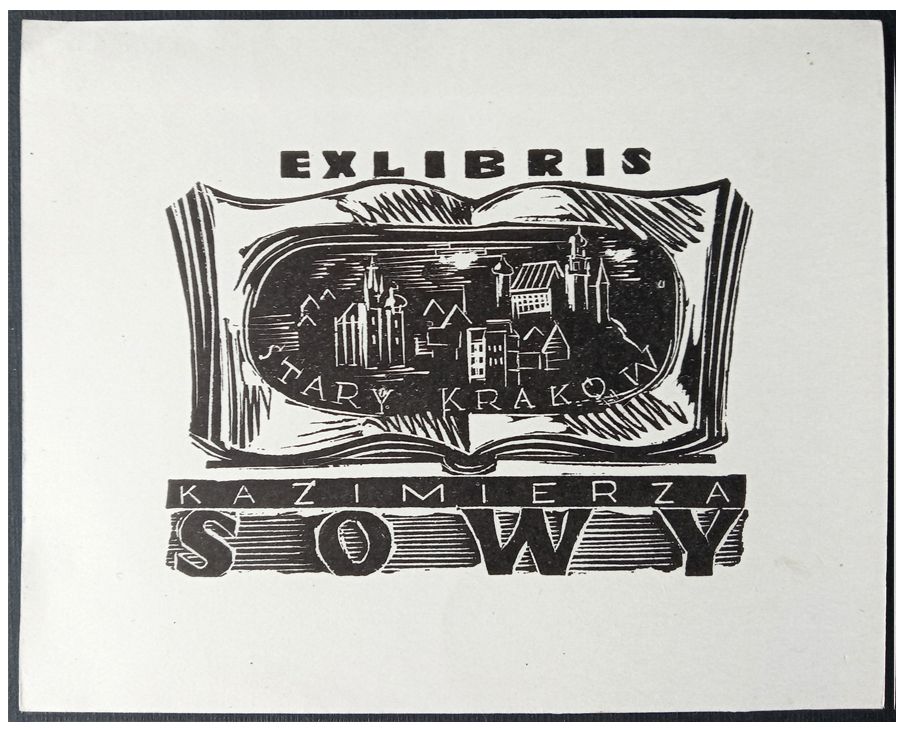 Młodzianowski Adam (4) Exlibris Kazimierza Sowy, X2