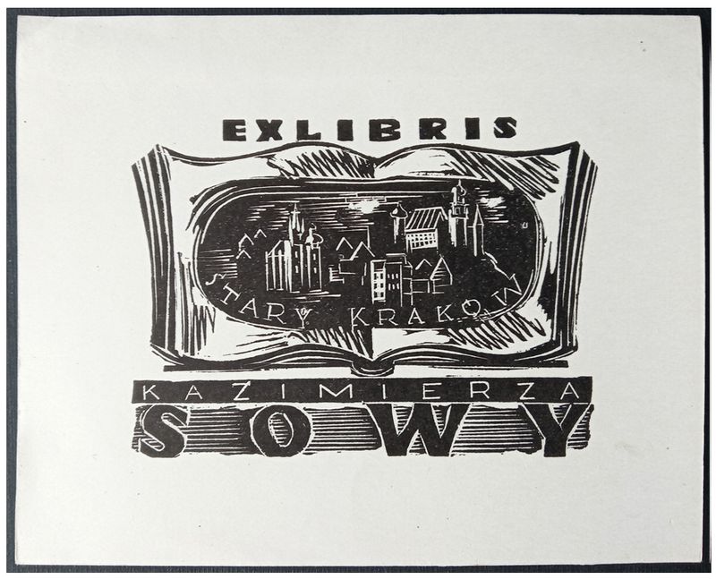 Młodzianowski Adam (4) Exlibris Kazimierza Sowy, X2