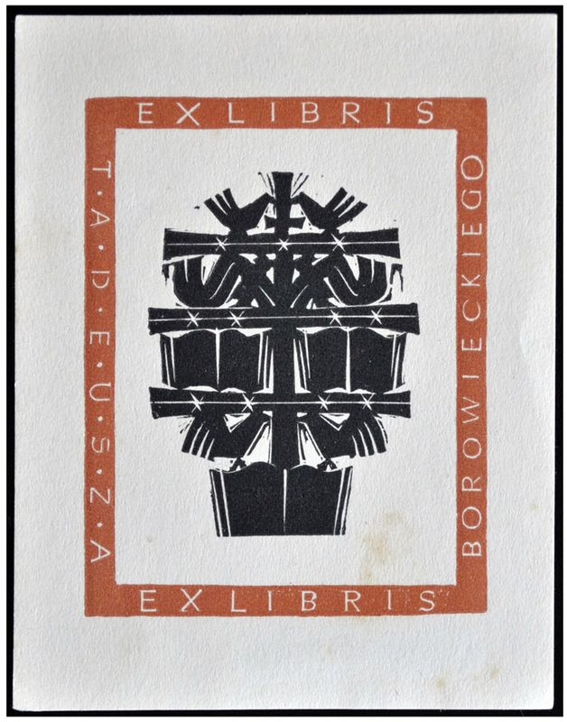 Młodzianowski Adam (6) Exlibris Tadeusza Borowieckiego, X2
