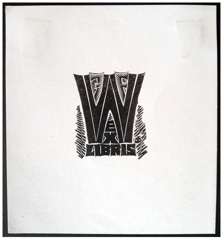 Gołębniak Antoni (01) Exlibris W, X2