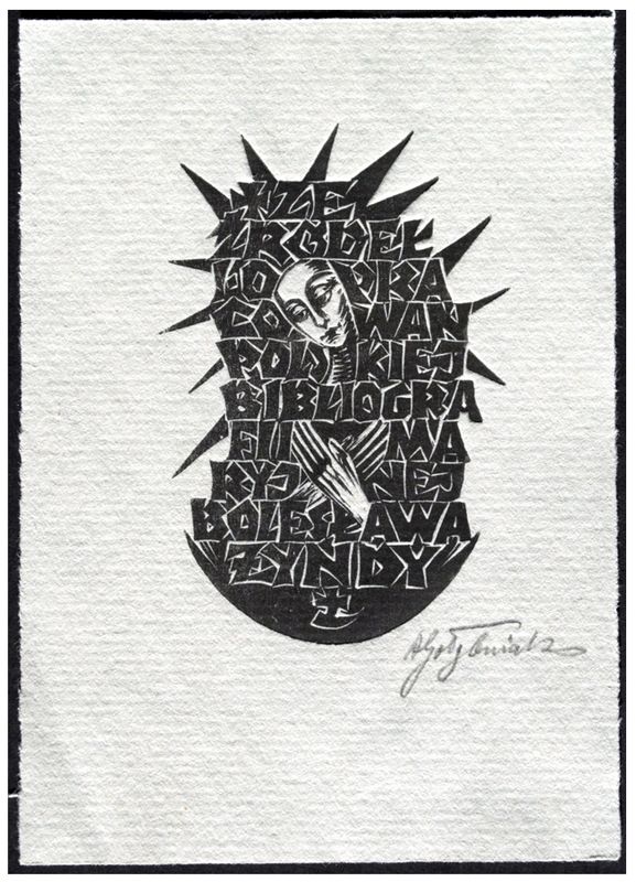 Gołębniak Antoni (05) Exlibris Bolesława Żyndy, X2