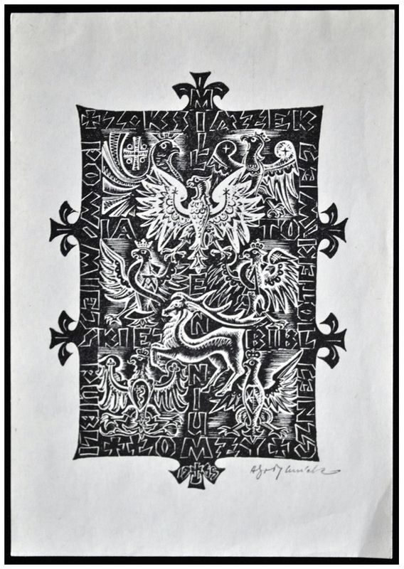 Gołębniak Antoni (10) Z książek Powiatowej i Miejskiej Biblioteki Publicznej w Łomży. Milenium, X2, 1965