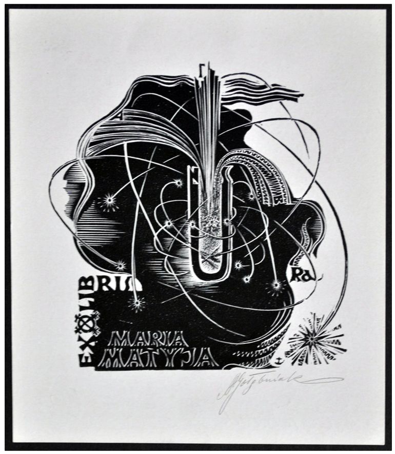 Gołębniak Antoni (07) Exlibris Maria Matyja, X2