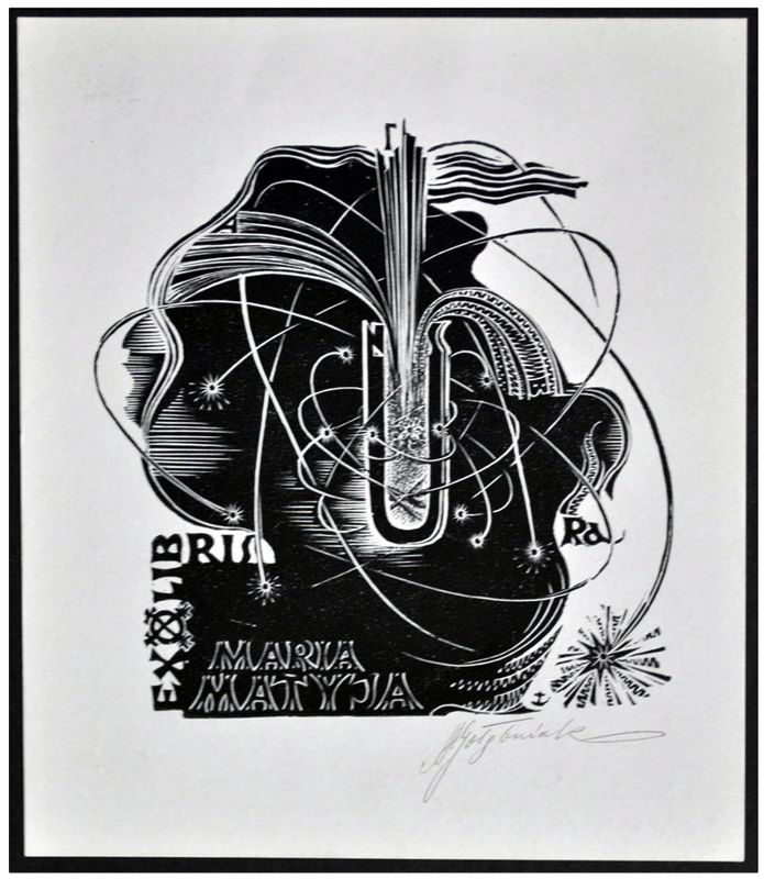 Gołębniak Antoni (07) Exlibris Maria Matyja, X2
