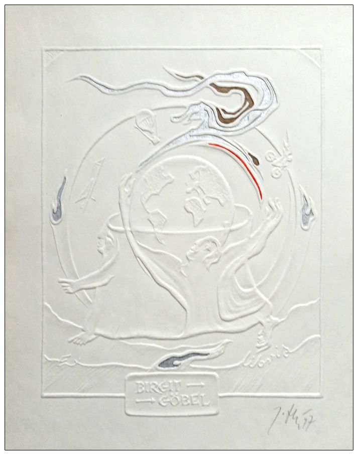 Halicki Janusz (02) Exlibris Birgit Goebel, 1997