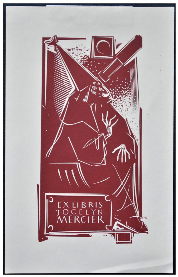 Krzywka Ryszard (01) Exlibris Jocelyn Mercier, X2