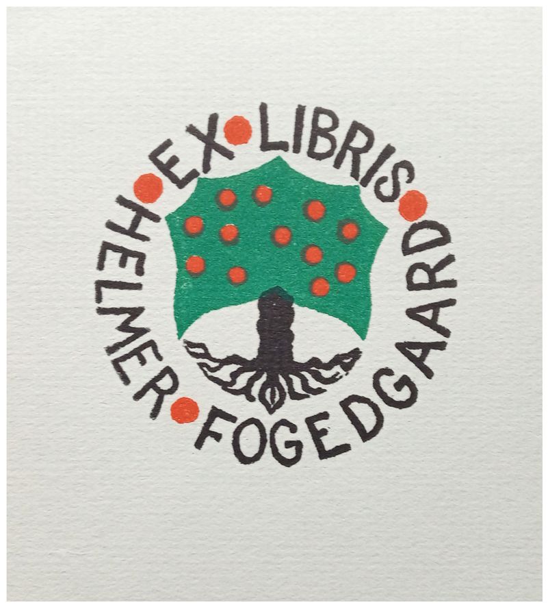 Przypkowski Tadeusz (14) Exlibris Helmer Fogedgard, X3