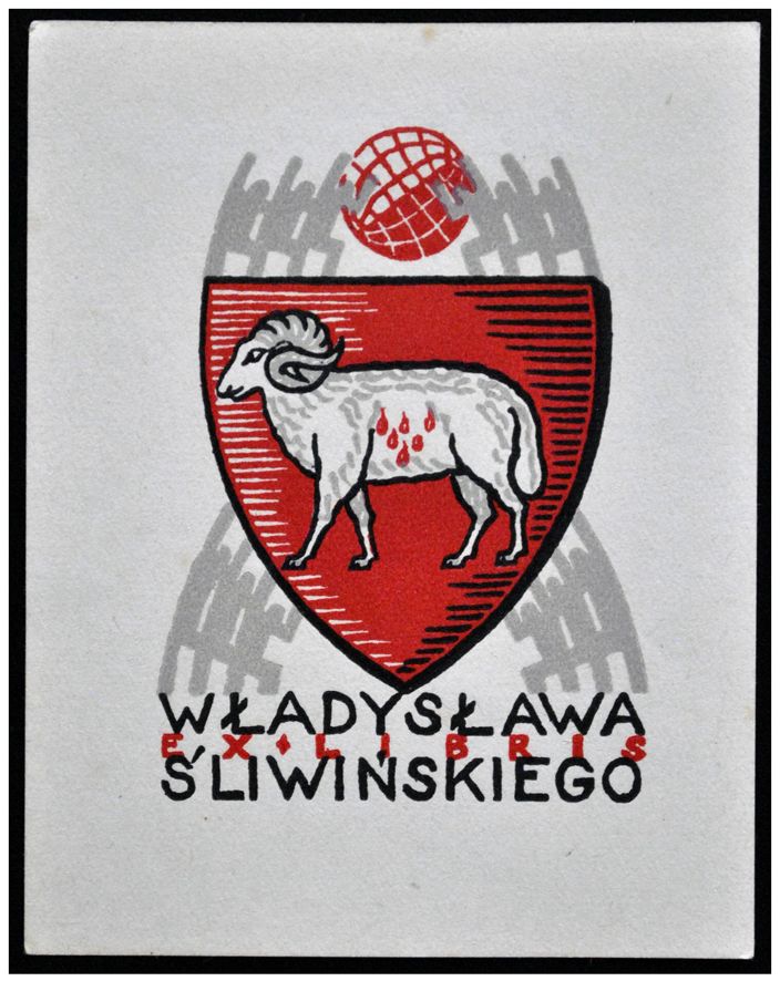 Przypkowski Tadeusz (08) Exlibris Władysława Śliwińskiego, X3/3, 1942