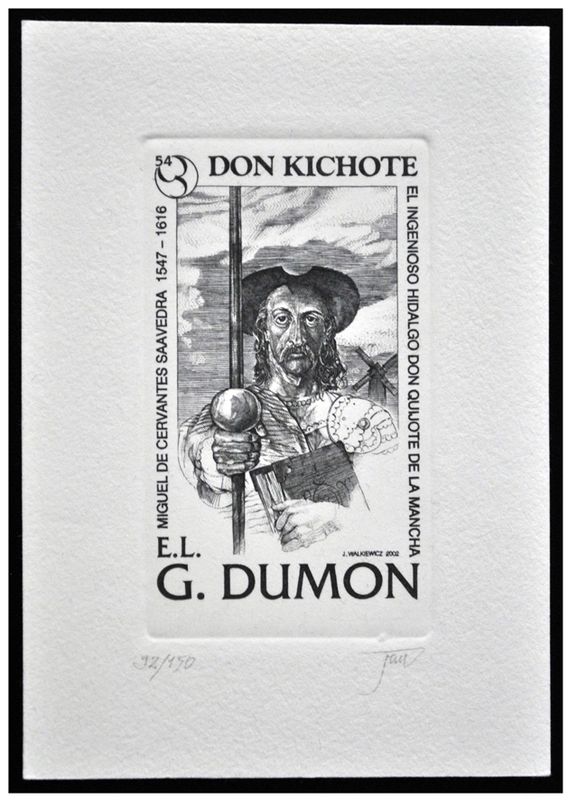 Walkiewicz Jan (11) Exlibris G. Dumon, C2, 2002