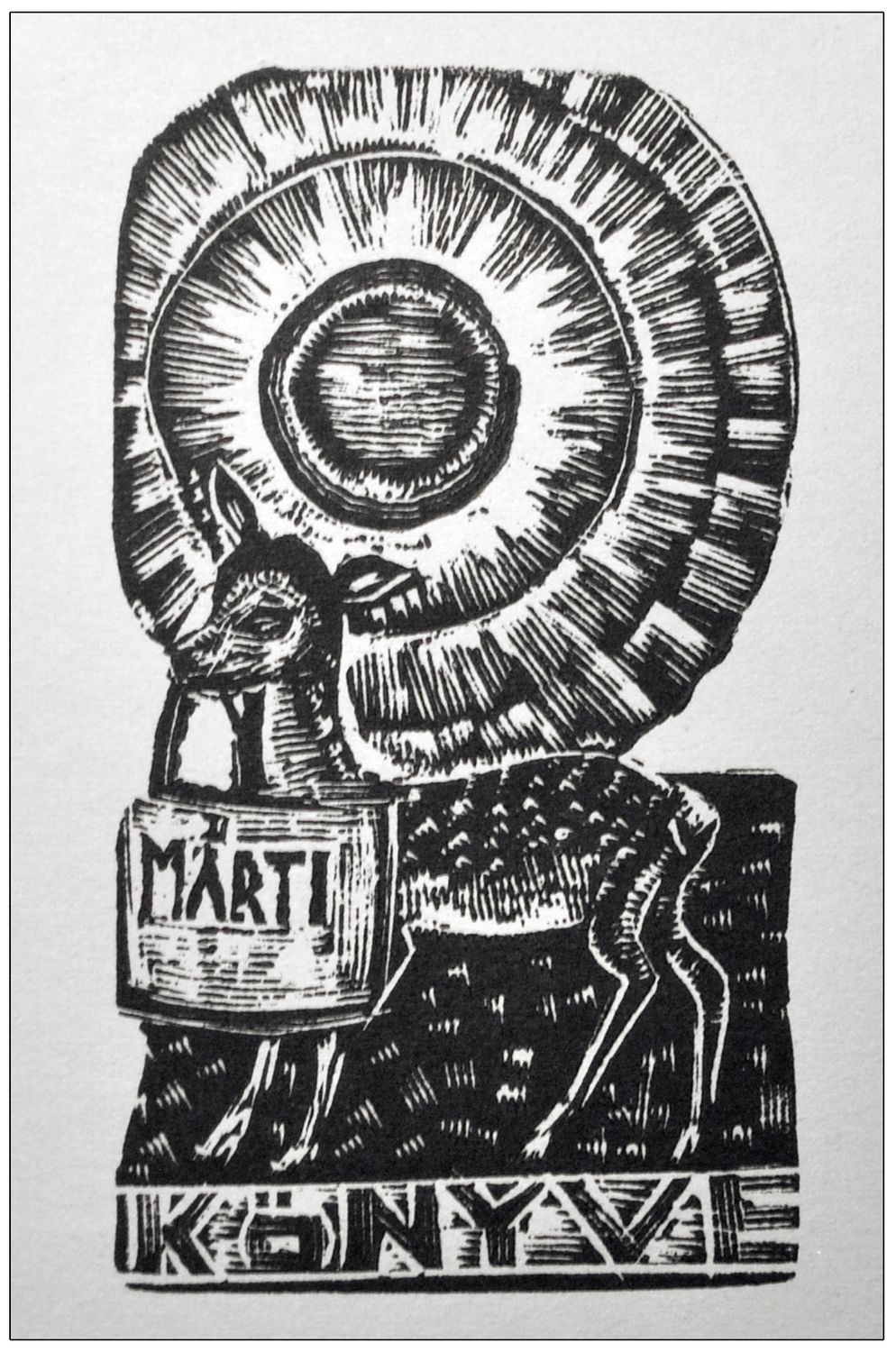 Trojan Marian (05) [Exlibris] Marti Konyvi, X2