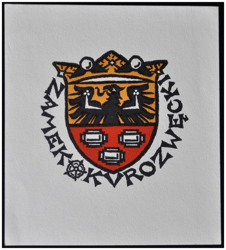 Przypkowski Tadeusz (17) Exlibris Zamek Kurozwęcki