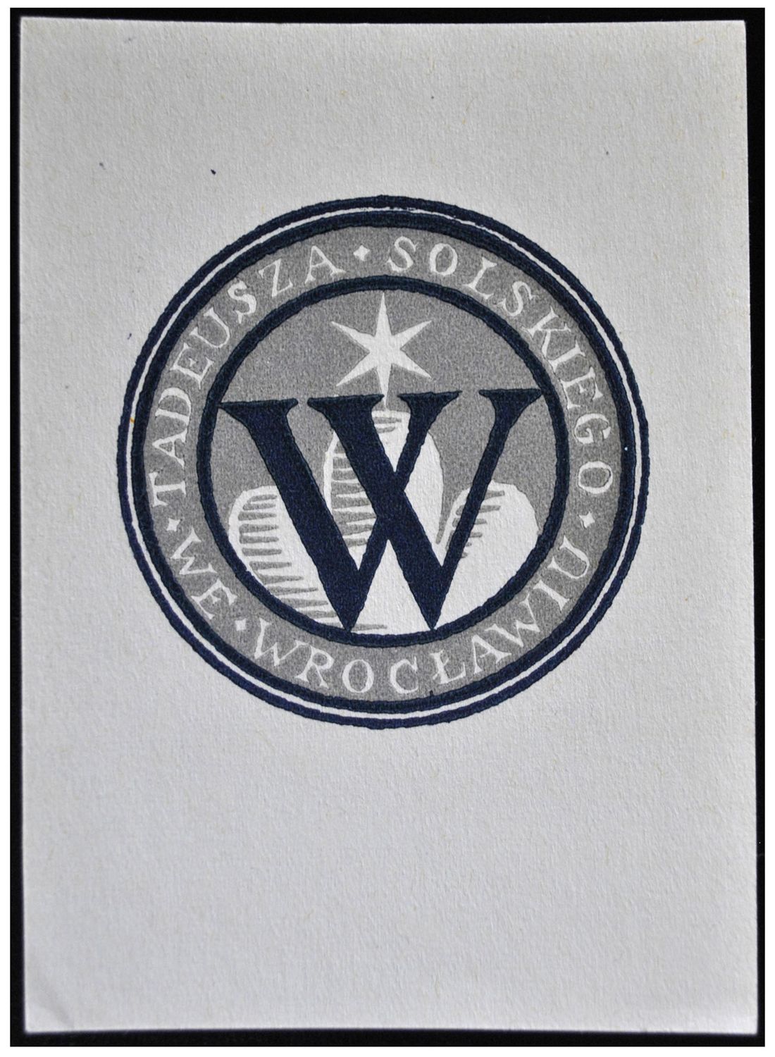 Przypkowski Tadeusz (19) Exlibris Tadeusza Solskiego we Wrocławiu, X3, 1955