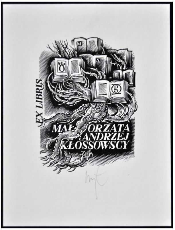 Łuczak Wojciech (51) Exlibris Małgorzata i Andrzej Kłossowscy, X2