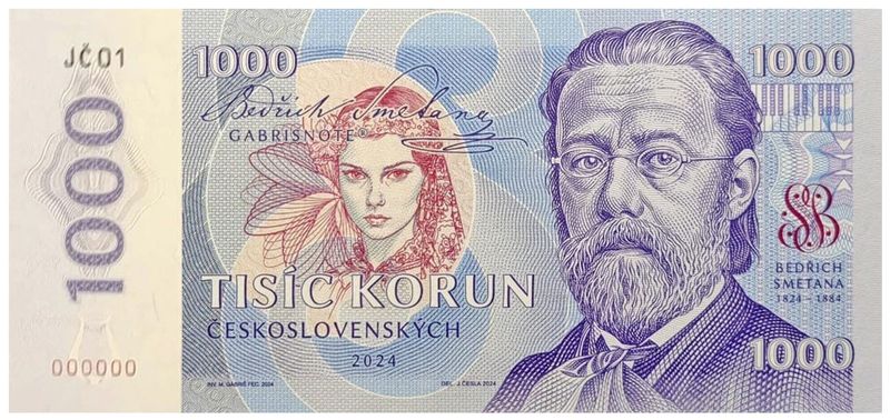 2024/14d Bedrich Smetana (seria JC01 000000)
