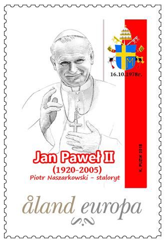2018 Wyspy Alandzkie Jan Paweł II - 40. rocznica wyboru (III)