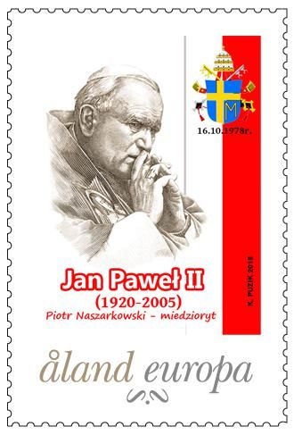 2018 Wyspy Alandzkie Jan Paweł II - 40. rocznica wyboru (I)