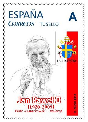 2018 Hiszpania Jan Paweł II - 40. rocznica wyboru (III)