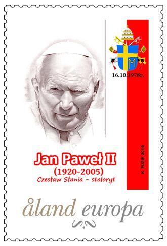 2018 Wyspy Alandzkie Jan Paweł II - 40. rocznica wyboru (II)