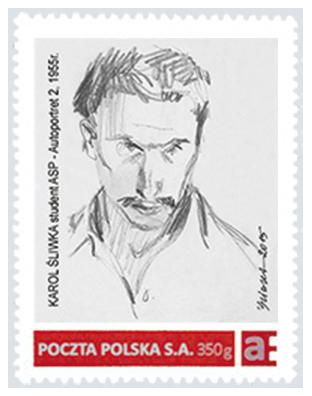 KP013 Karol Śliwka Autoportret 1955 (2)