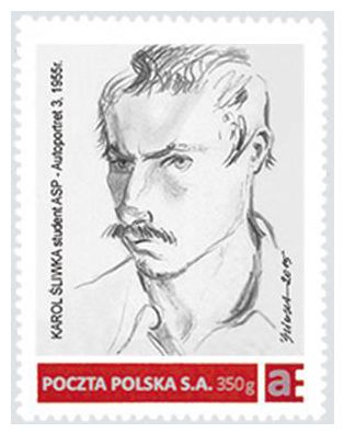 KP014 Karol Śliwka Autoportret 1955 (3)