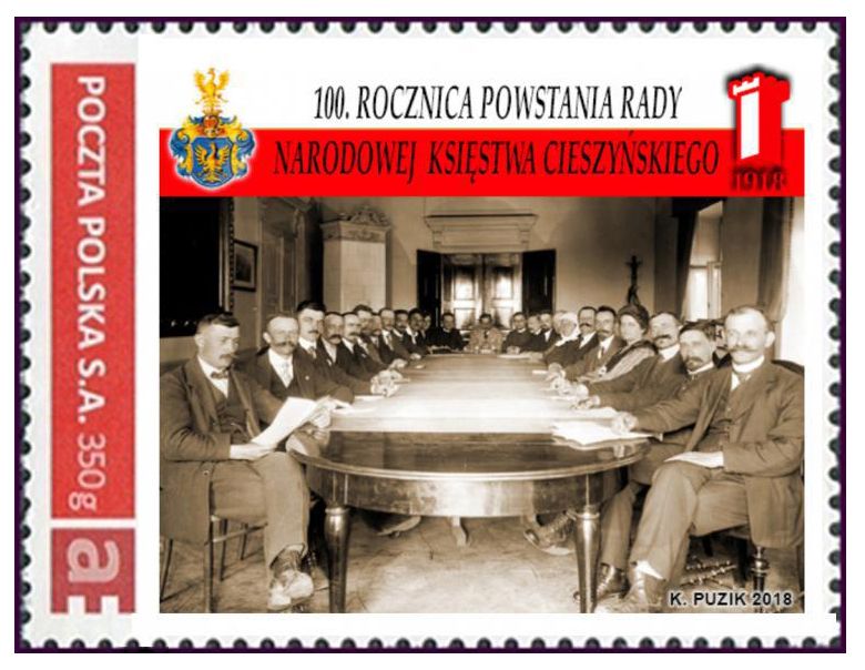 KP043 100. rocznica powołania Rady Narodowej Księstwa Cieszyńskiego