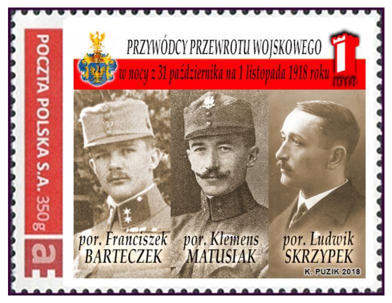 KP044 Przywódcy przewrotu wojskowego 1918 roku