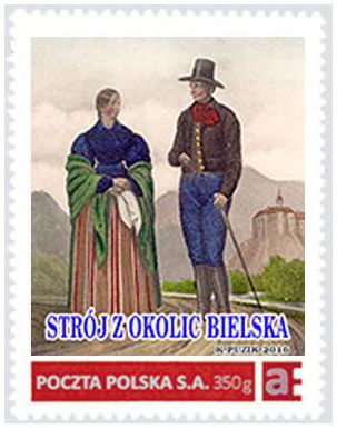 KP015 Historyczne ubiory śląskie (III) - Strój z okolic Bielska