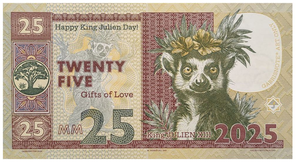 2024/28 PF 2025 Happy King Julien Day!