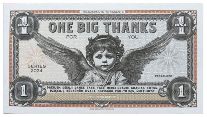 2024/20a One Big Thanks For You - Aniołek (A)