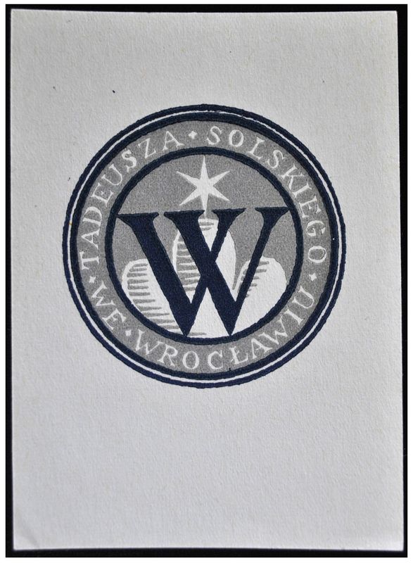 Przypkowski Tadeusz (19) Exlibris Tadeusza Solskiego we Wrocławiu, X3, 1955