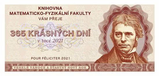 PF 2021 (Pour feliciter 2021) Michael Faraday (1791-1867)