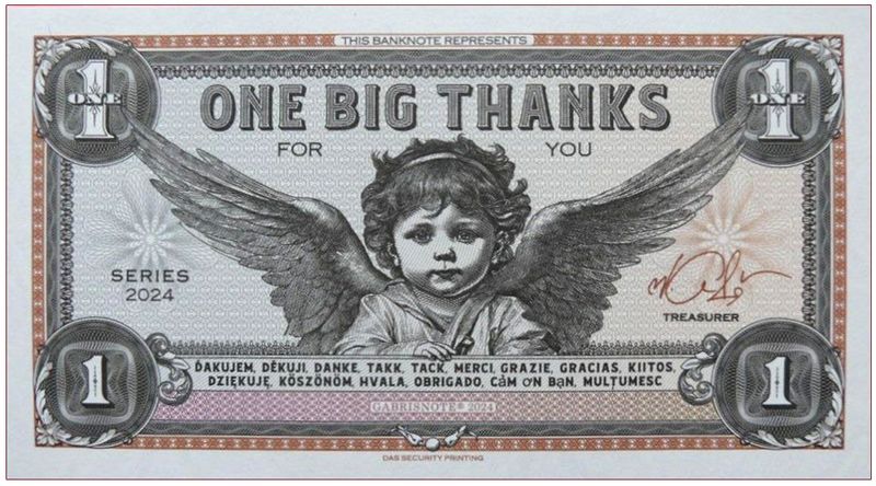 2024/19b One Big Thanks For You - Aniołek (B)