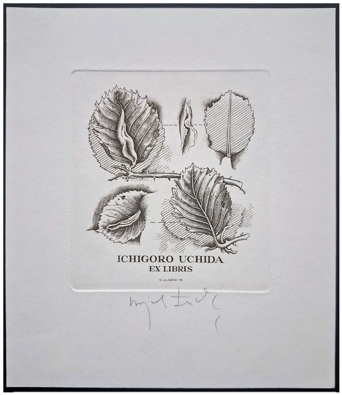 Łuczak Wojciech (20) Exlibris Ichigoro Uchida, C2, 1995