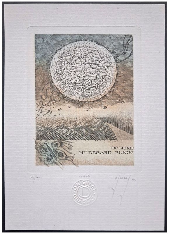 Pisarek Dassara Danuta (2) Exlibris Hildegard Pungs, C2, 1993