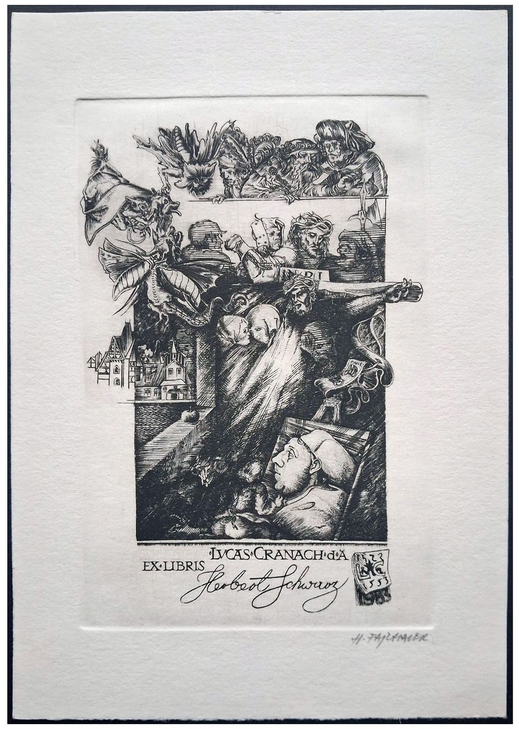 Feilhauer Henryk (15) Exlibris Herbert Schwarz, C2