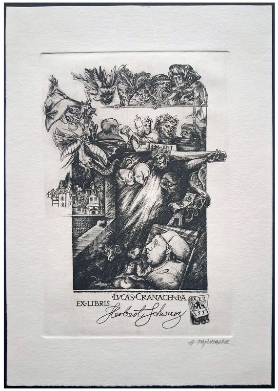 Feilhauer Henryk (15) Exlibris Herbert Schwarz, C2