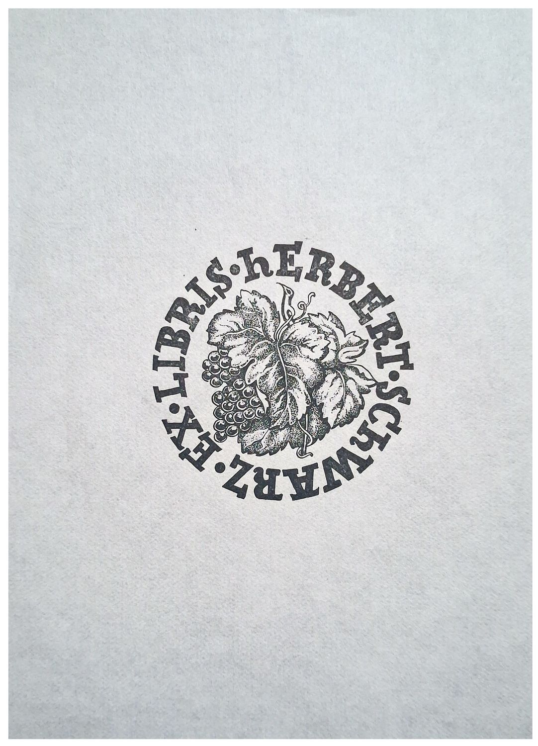 Agopsowicz Jan (5) Exlibris Herbert Schwarz, P1