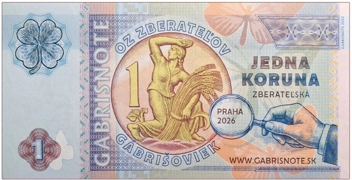 2026B 1 korona Spotkanie członków Obywatelskiego Stowarzyszenia Kolekcjonerów Gabriszowek (Praga, marzec 2026)