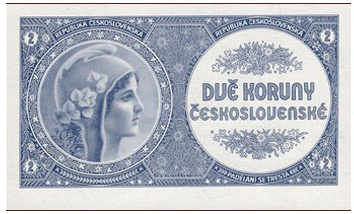 2013 2 korony czechosłowackie wzór 1938 - nowodruk