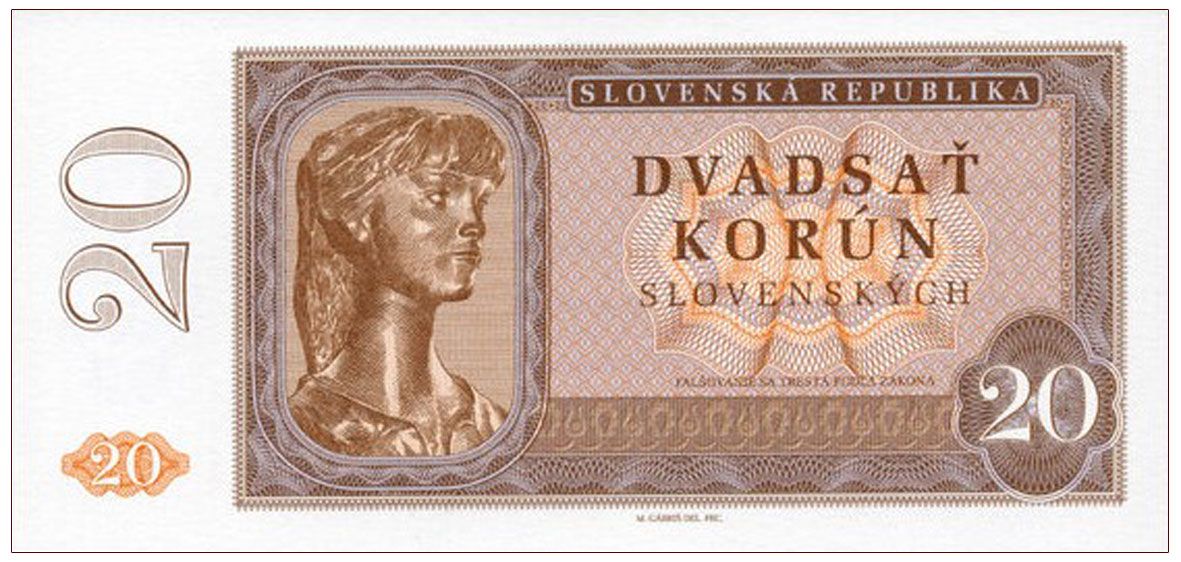 2012 20 koron słowackich