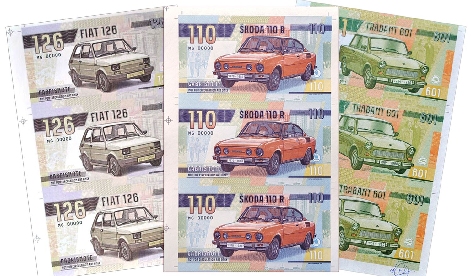 2023/03l Samochody socjalizmu Fiat 126p Trabant 601 Skoda 110R (MG00000)