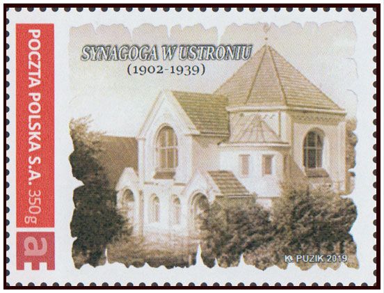 KP075 80. rocznica spalenia synagog w Cieszynie, Skoczowie i Ustroniu - Synagoga w Ustroniu